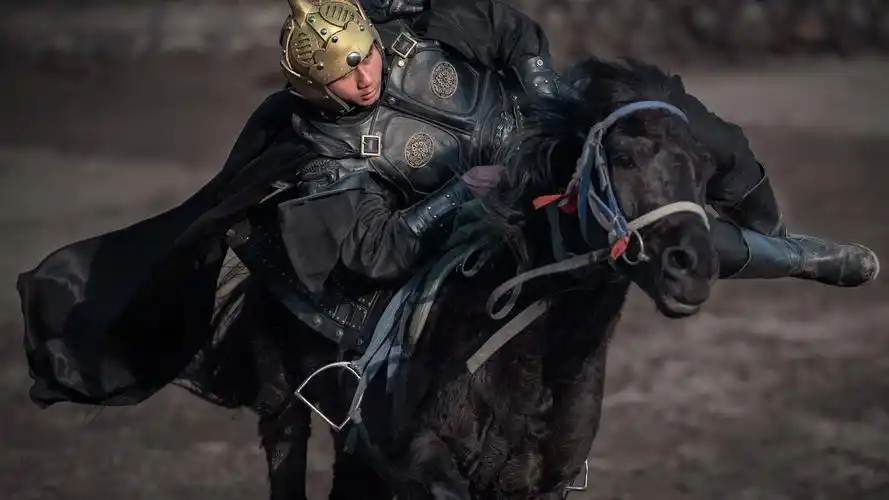 一骑黑马从天降