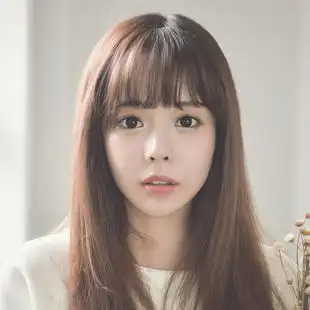 假发刘海薄 真发 空气刘海 韩式刘海 隐形齐斜假刘海卷无痕刘海片