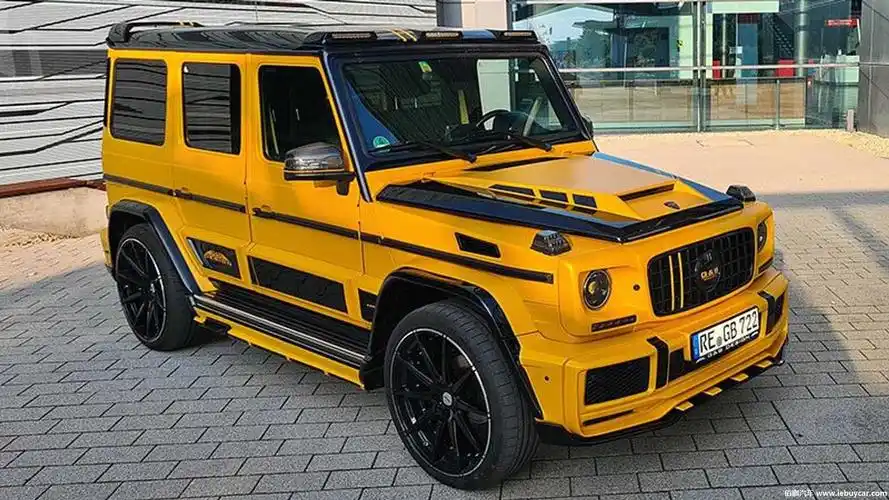 奔驰g-boss改装宽体版本官图发布 配备特殊升级套件/黄色车漆醒目