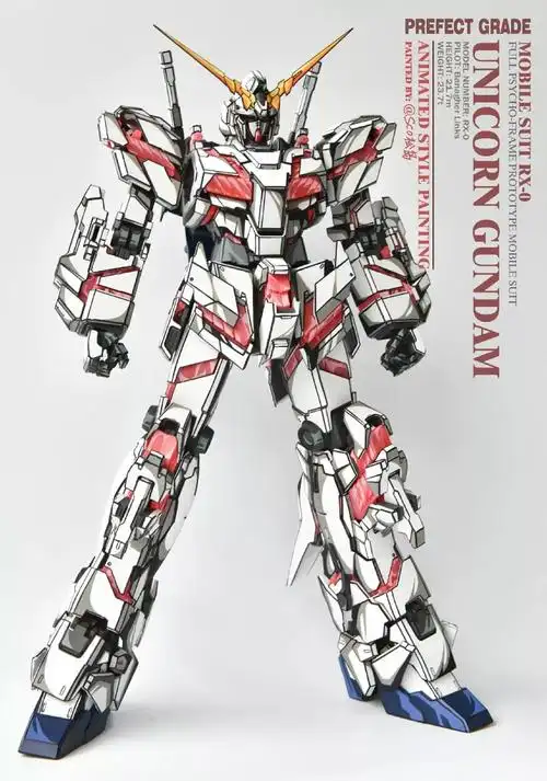 不用抛光也能有镜面反光效果给pg独角兽来个光亮的涂装