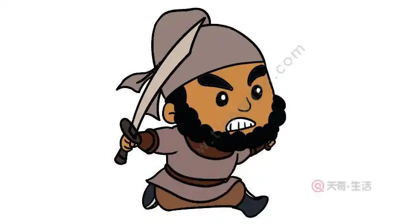 水浒传人物简笔画 水浒传人物简笔画步骤水浒传鲁智深q版简笔画水浒传