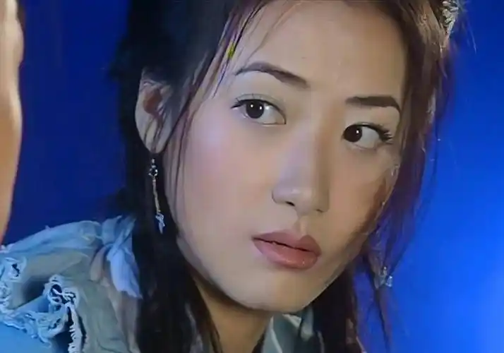 殷离陈紫函和邱淑贞版本的小昭不是一个风格,除了脸比贾静雯圆了一些