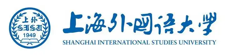 横版上海外国语大学校徽png图片免抠素材