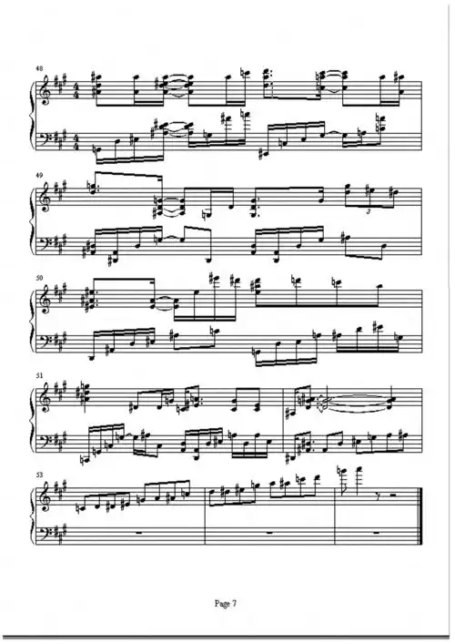 水星领航员钢琴谱(动漫)