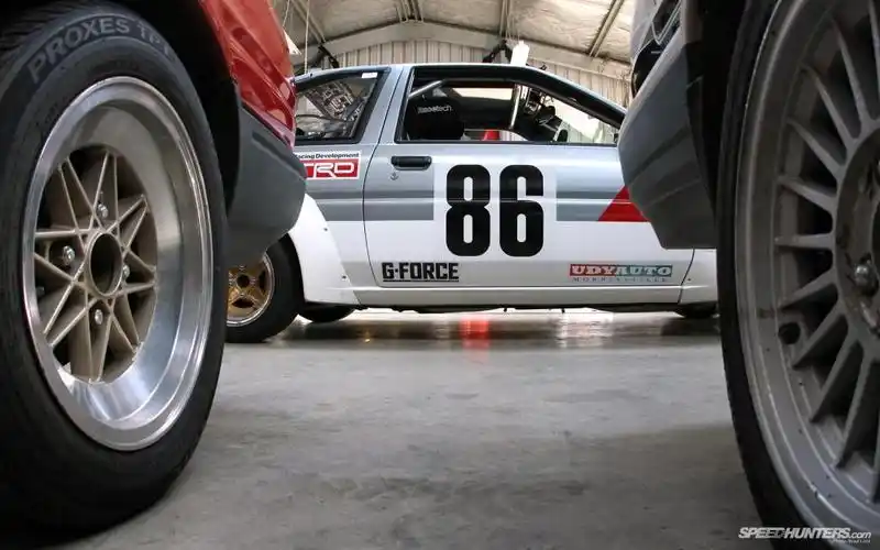 丰田ae86车轮高清壁纸