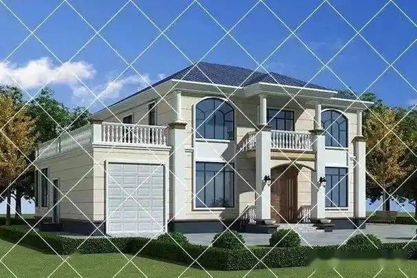 8款带车库二层农村别墅简单实用外观靓这才是理想的乡村别墅