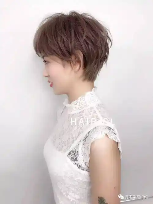 2022春天"超短发纹理烫"_自然_造型_发型