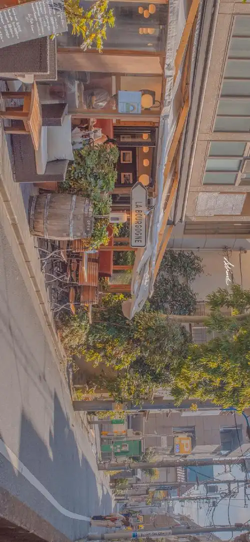 小清新日式街头风景手机壁纸