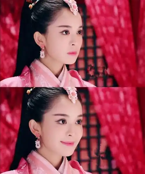 《武神赵子龙》古力娜扎版貂蝉"貂蝉"有了红衣的衬托,越发的美艳.