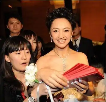 并非因为她自身的咖位,而是因为她的丈夫,华谊副总裁费麒的支持和帮助