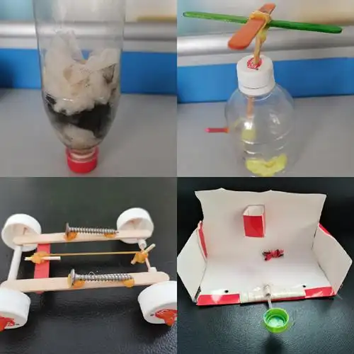 心怀科技,让梦想起飞——山城一中"小制作小发明"评比活动