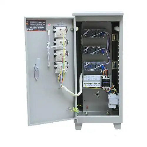 德力西电气三相380v电源稳压器sjw大功率30kva全自动调压器30000w