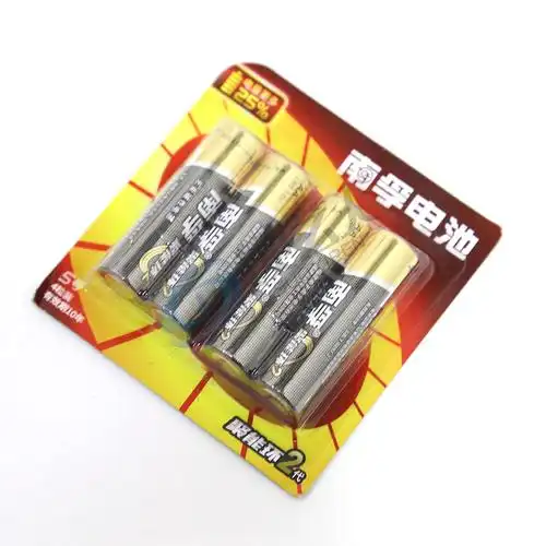 南孚电池5号一节四粒电池碱性道闸门汽车遥控器防盗器打火机电池
