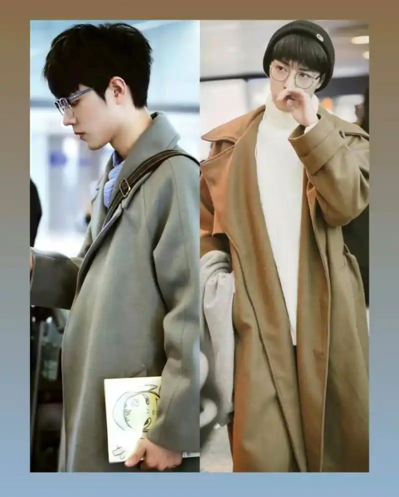 肖战日常穿搭,他拥有一种与众不同的气质～#肖战# #街拍# #日常见肖战