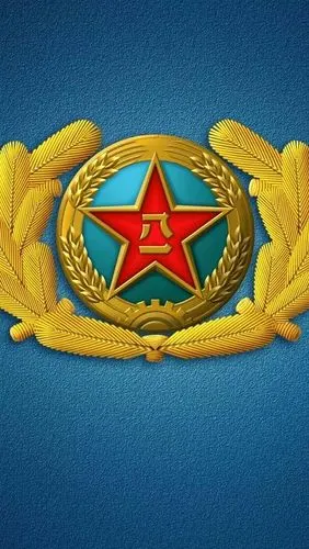 "八一"军徽系列壁纸,红心向党,忠贞不渝!冰雪知心 2018-07-21