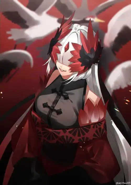 第五人格 红蝶 仙鹤 推特 画师 くかつま - 高清图片,堆糖,美图壁纸