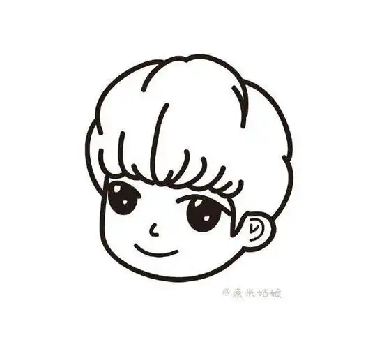 易烊千玺简笔画q版超可爱易烊千玺卡通简笔画易烊千玺简笔画合集饭随