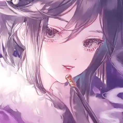 霸气少女头像动漫,霸气少女头像动漫,侧脸,古风