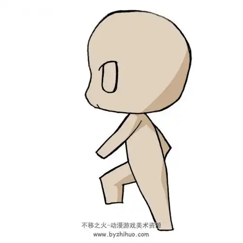 q版动作参考-女子篇 スーパーデフォルメポーズ集 百度网盘