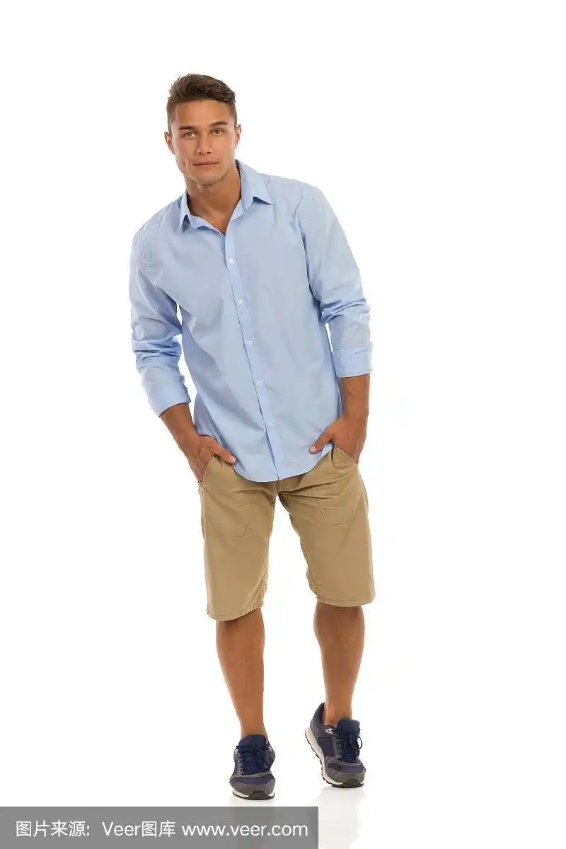 行走的人,正面视图