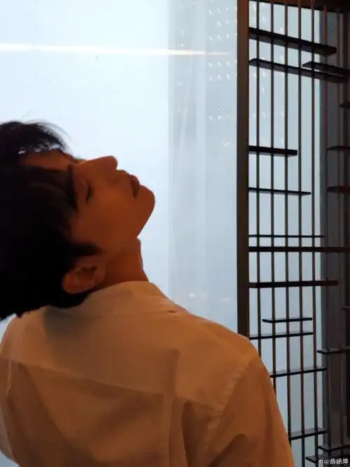 蔡徐坤奔跑吧复古花衬衫造型