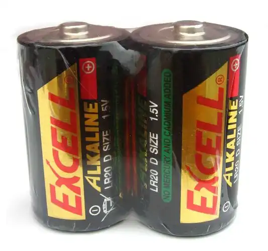 南孚excell碱性大号电池lr20电池(1号电池)南孚英文标