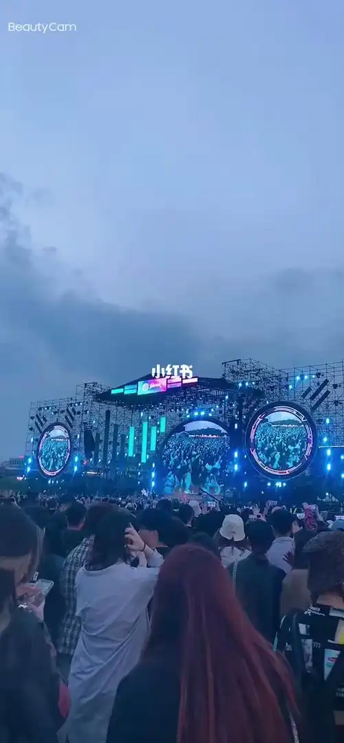 上海国潮音乐节大型蹦迪现场嗨起来