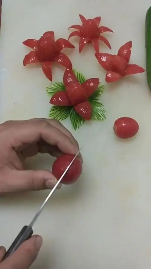 小西红柿这么切太好看了!