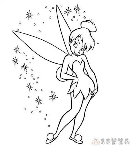 小仙女儿童简笔画公主 简笔画图片大全-蒲城教育文学网