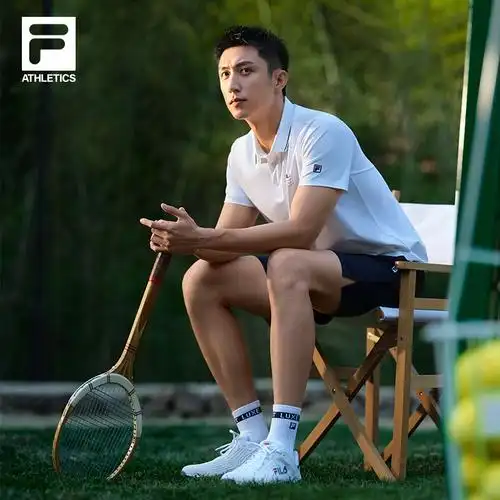 黄景瑜同款fila斐乐speedserve男鞋性能网球球鞋综合训练鞋