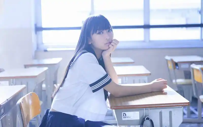 那奈,美少女,日系,校服,清新,校花,教室,女生节那奈壁纸图片