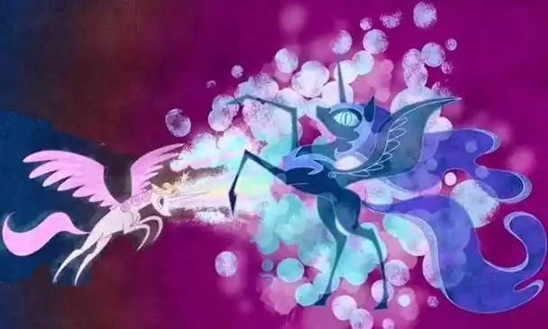 小马宝莉:传说中的宇宙公主超强无敌,后期不耐打,屡战屡败_紫悦_魔法_