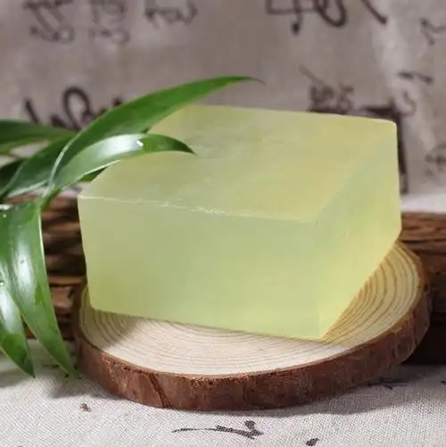 手工皂厂家加工 柠檬精油皂美白控油去黑头 精油皂透明皂批发