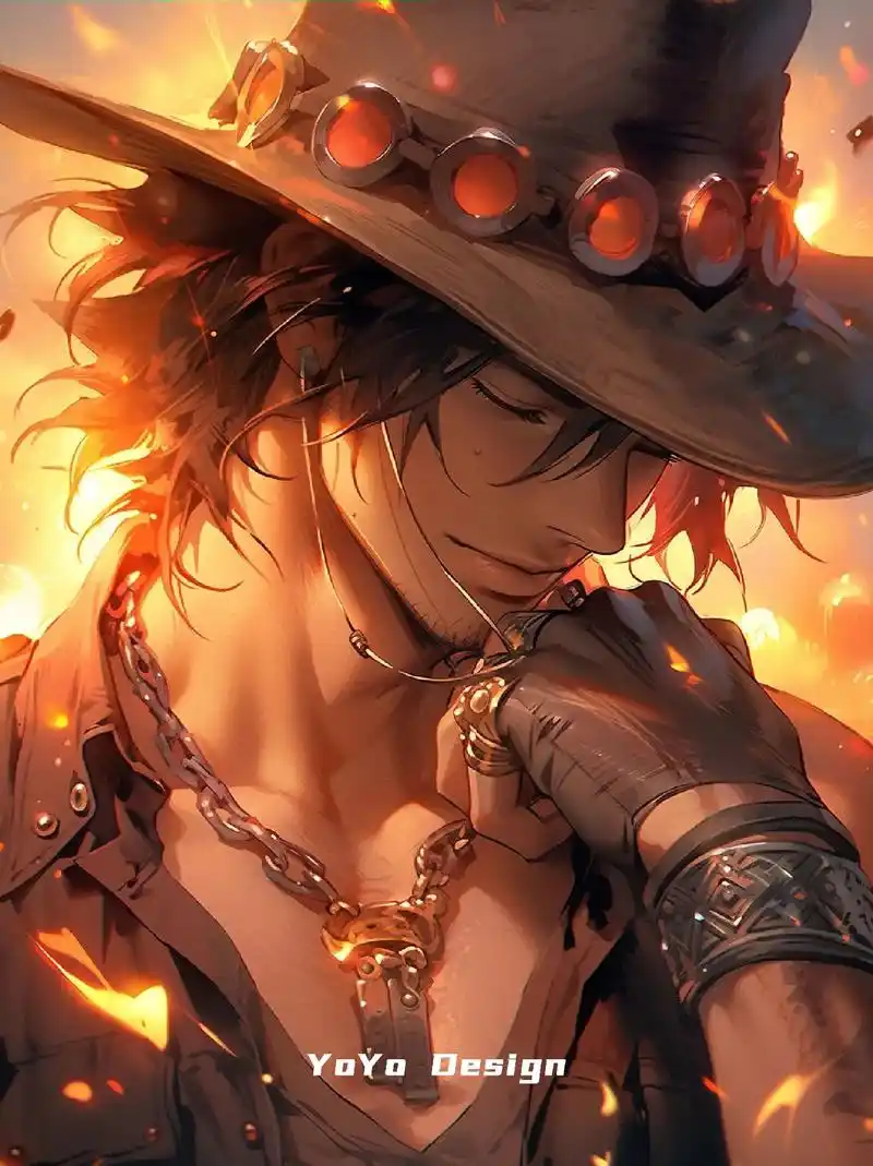 🔥火拳艾斯|海贼王壁纸.