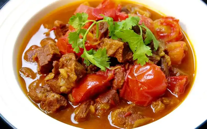 西红柿焖牛腩酸甜开胃又下饭做法还简单我是马小坏