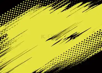 简单圆点图片素材_黄黑双色线条圆点抽象渐变背景