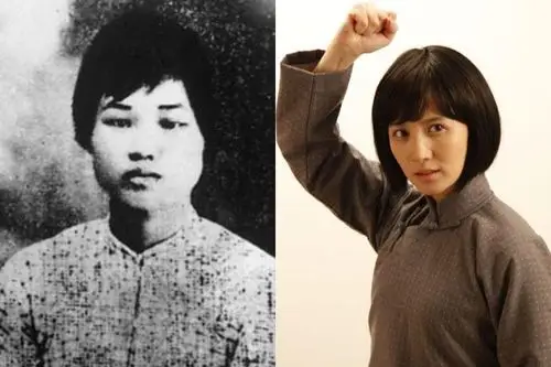 《建党伟业》中的李沁,电影《湘江北去》中的周冬雨,扮演的杨开慧都是