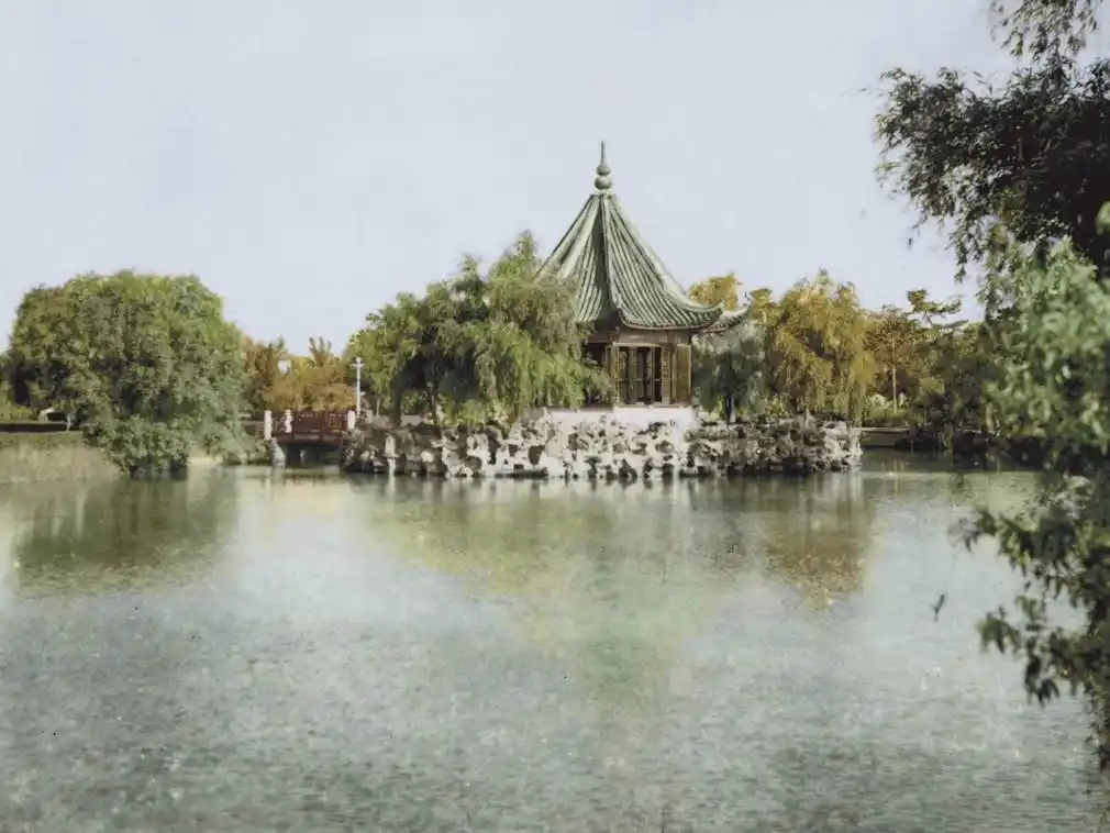 老照片里的江南风景