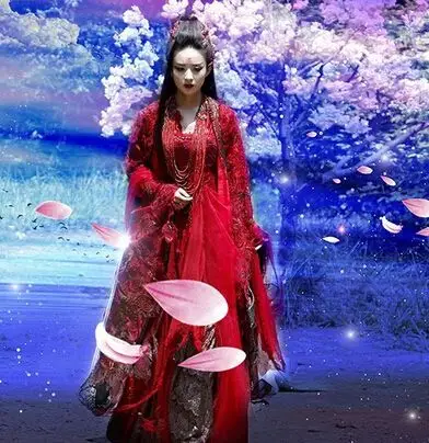 图赵丽颖花千骨头像大全花千骨收官走向仙侠巅峰