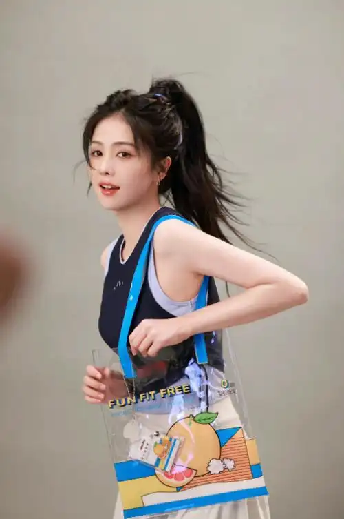 女明星高马尾造型