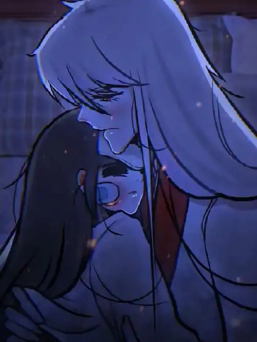 白真真和鬼王壁纸,今日糖分超标