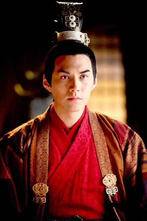 胡歌严宽 电视剧中风度翩翩的红衣男子