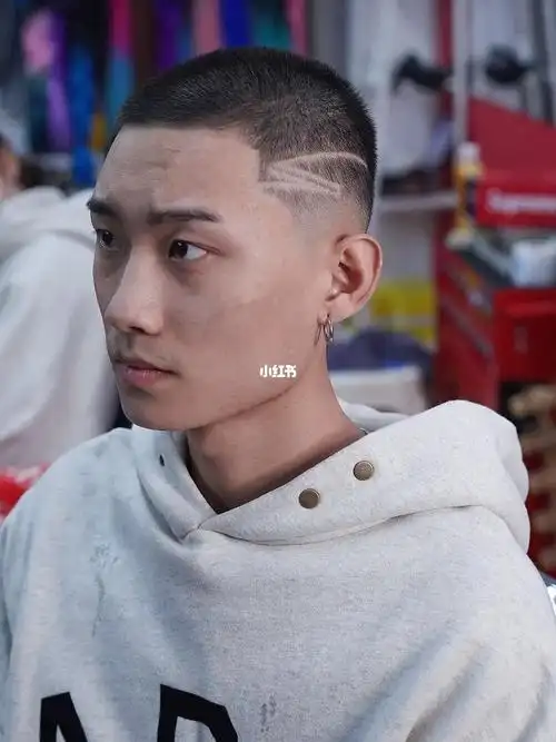 美式圆寸雕刻男士理发in西安