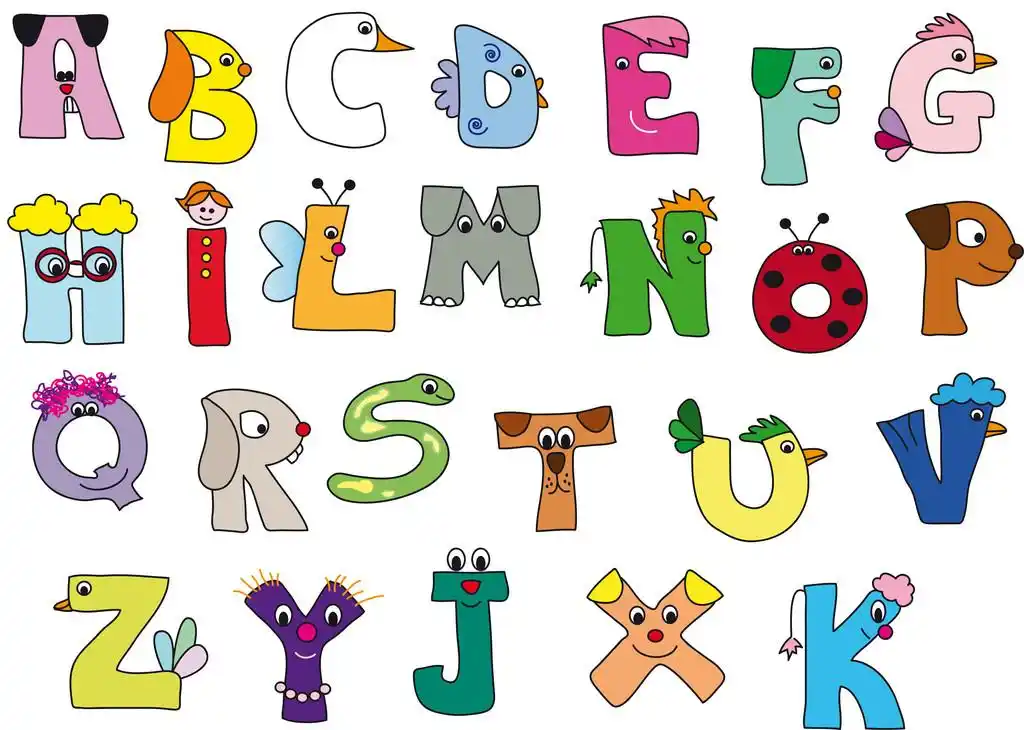 字母表,字母表的插图