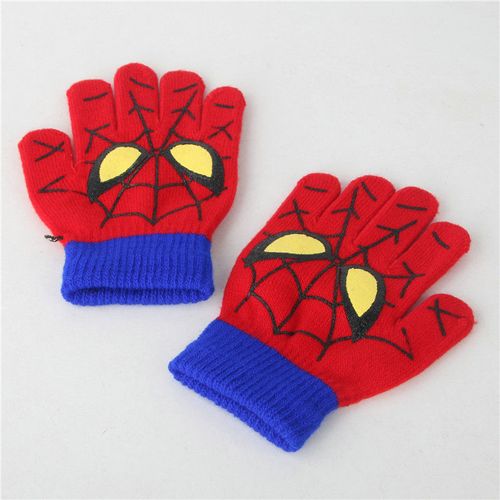 宝宝儿童手套冬季保暖加厚半指翻盖男童女童女孩幼儿园写字小学生儿童