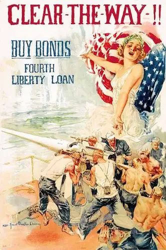 美国早期海军陆战队征兵广告