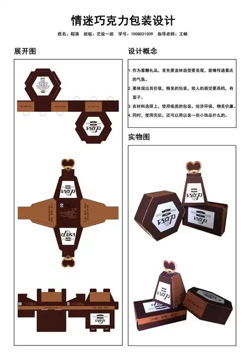 包装设计 巧克力包装设计