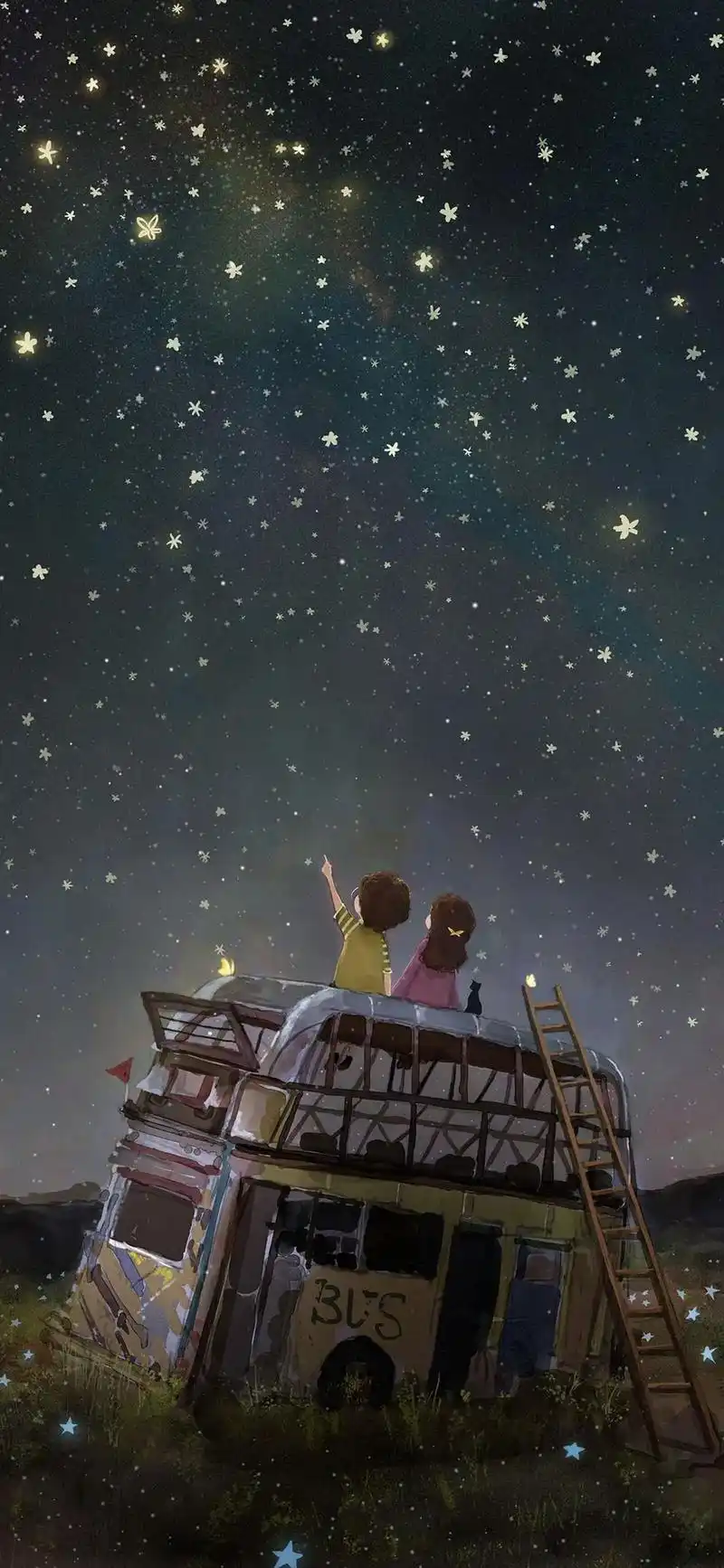 2021目标财源滚滚,目前已经完成四分之三圆滚滚#星空壁纸 - 抖音