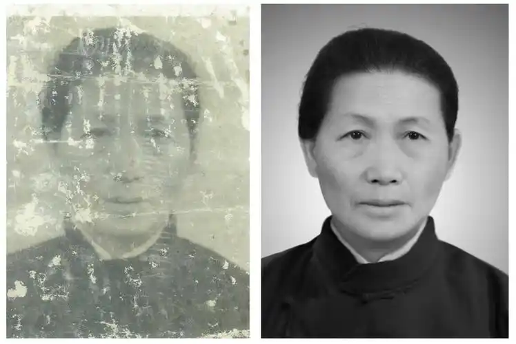 九天老照片修复黑白上色破损修复模糊照片修复清晰