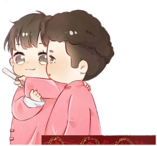 德云社手幅素材已扣堂良孟鹤堂周九良q版